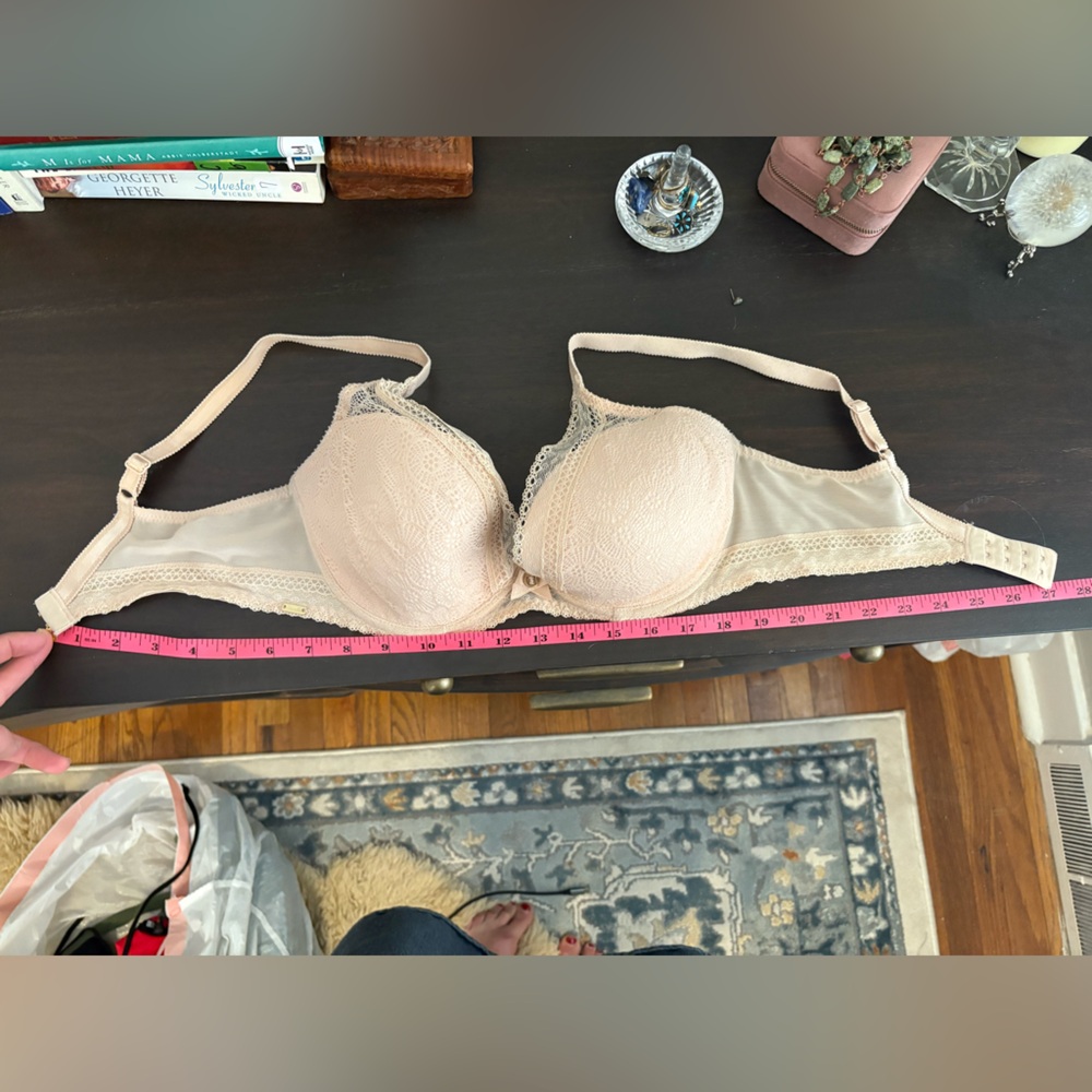 Chantelle Cream Lace Bra